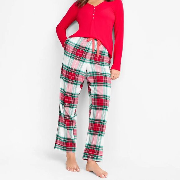 State of Day Women's Flannel Pajama Pants - Picture 1 of 6